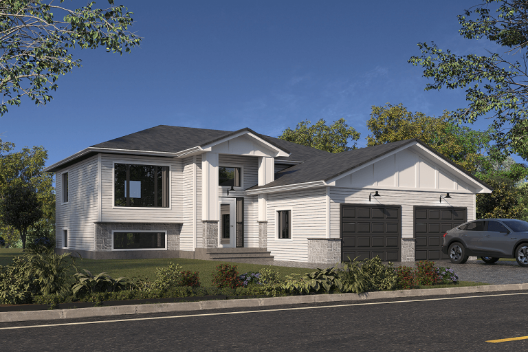 3d residential redering - after